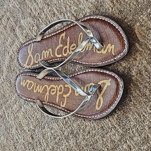 Sam Edelman Silver Gracie sandel size 7